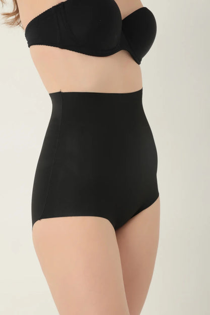 Dikişsiz Yüksek Bel Karın Toparlayıcı Slip Korse